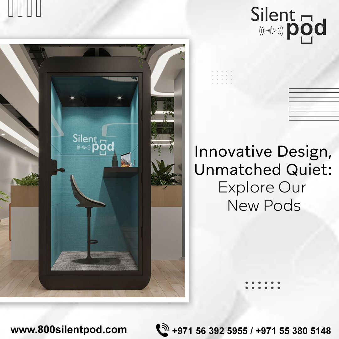 Explore our innovative Silent Pods for serene environments in Dubai, ideal for offices, meetings, & more. Boost productivity with our soundproof solutions. Call now!