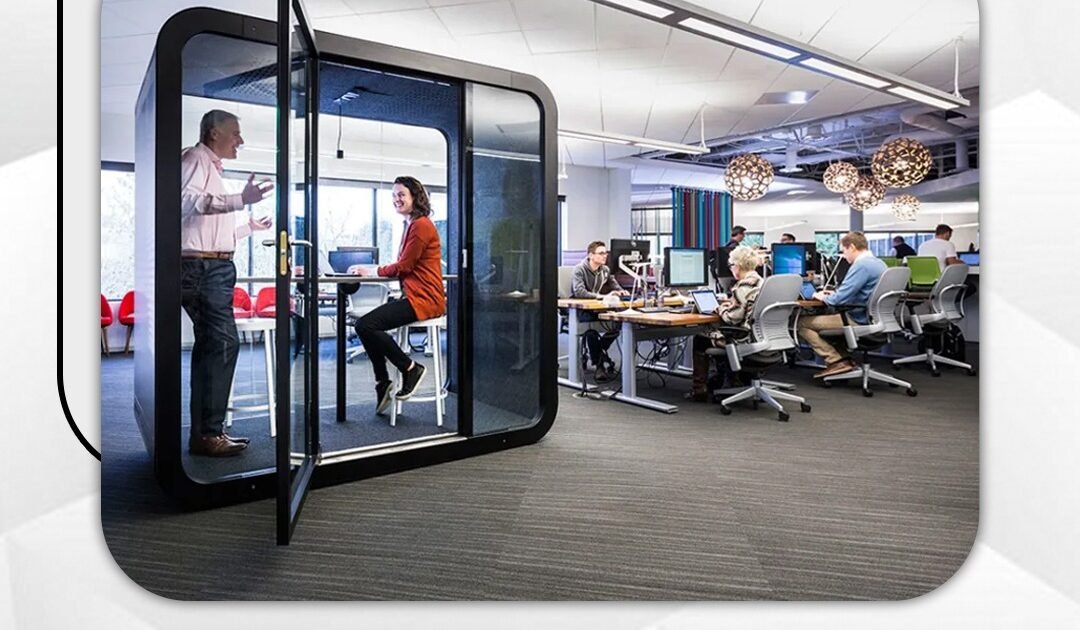 Discover why Silent Pods are crucial for today's open-plan offices. Enhance productivity and focus with soundproof solutions from 800SilentPod. Learn more!