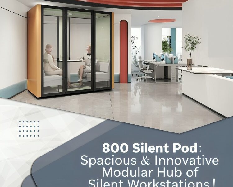 Upgrade your office with 800 Silent Pod, Dubai’s top modular solution for quiet, productive workspaces. Enhance privacy & comfort in your workplace. Call now!