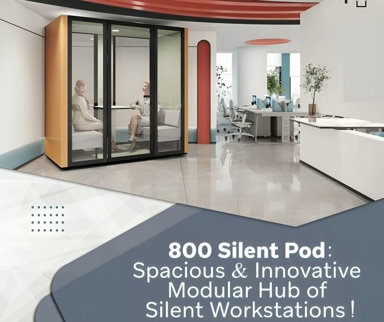 Upgrade your office with 800 Silent Pod, Dubai’s top modular solution for quiet, productive workspaces. Enhance privacy & comfort in your workplace. Call now!