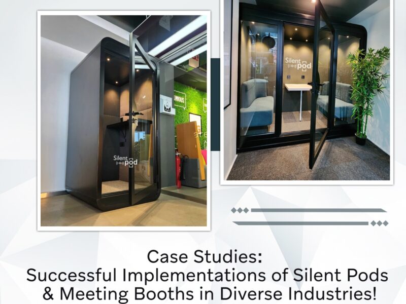 Explore real-world success stories of 800SilentPod’s soundproof pods and meeting booths in home offices, retail, and corporate settings. Discover how they excel!