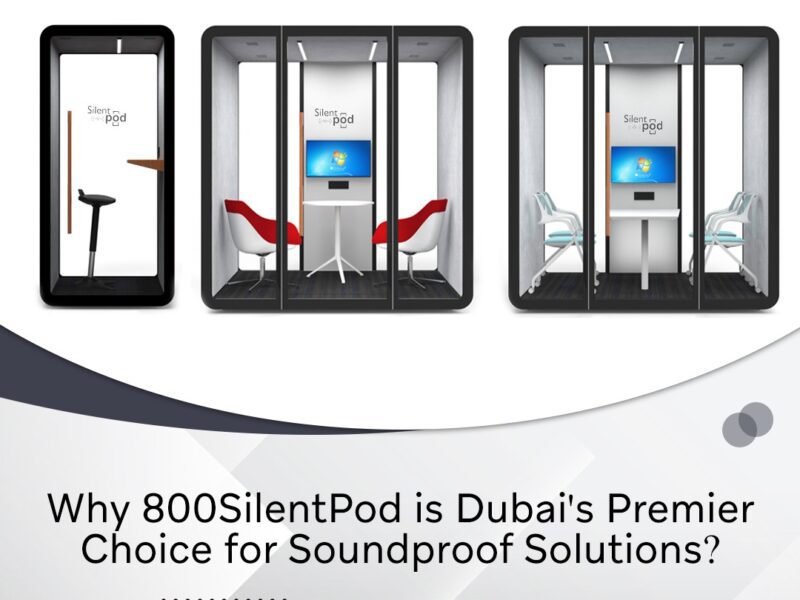 Discover why 800SilentPod is Dubai's premier choice for soundproof solutions, offering innovative, customizable silent pods that boost productivity & well-being.