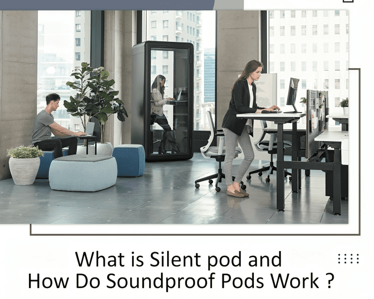 Struggling with noise at work? Learn how Silent Pods offer a soundproof solution to boost focus, privacy, & productivity in modern offices. Discover how they work!