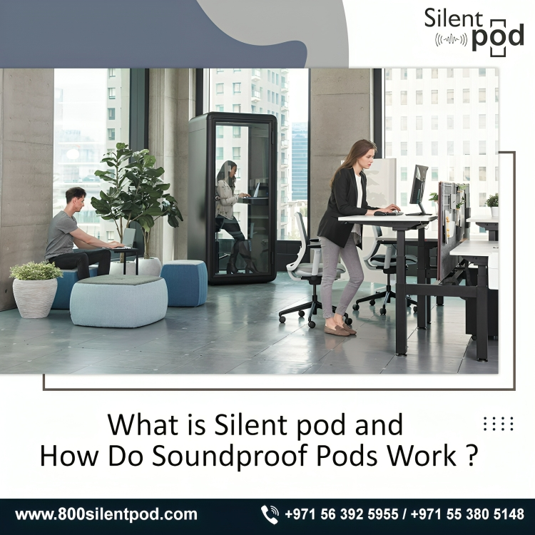 Struggling with noise at work? Learn how Silent Pods offer a soundproof solution to boost focus, privacy, & productivity in modern offices. Discover how they work!