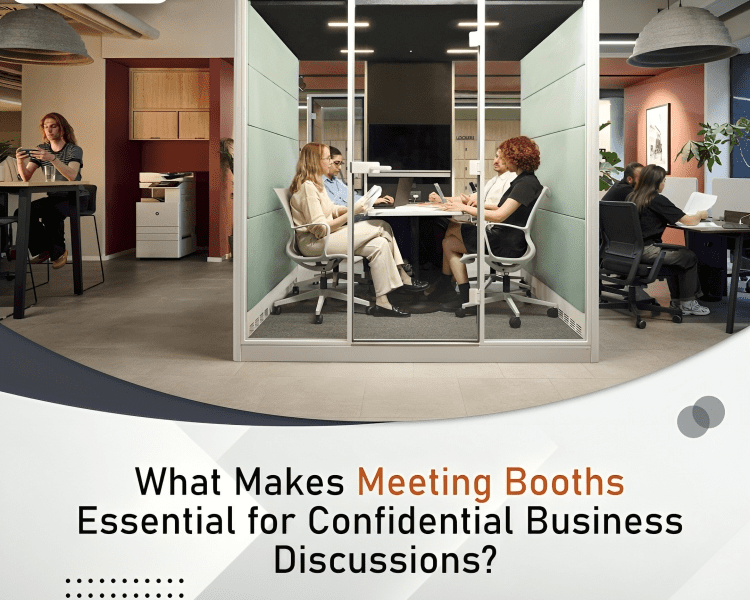 Discover why Silent Meeting booths are essential for confidential business discussions. Explore their soundproofing, privacy, & productivity benefits in Dubai offices.