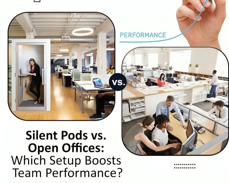 Discover whether Silent Pods or open offices are better for boosting team performance. Learn how the right workspace can enhance focus, collaboration, and productivity.