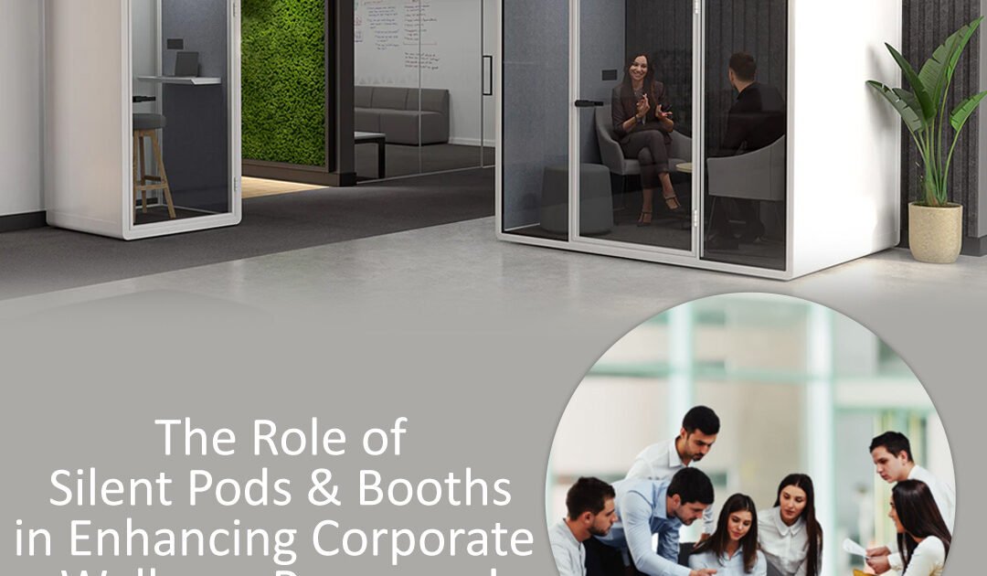 Enhance employee wellness and productivity by incorporating silent pods and booths in your office. Discover how these solutions tackle noise and distractions effectively.