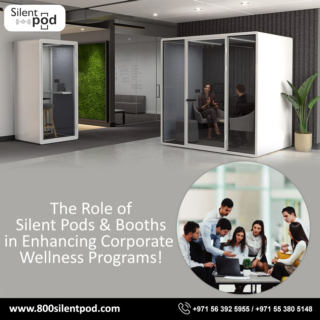 Enhance employee wellness and productivity by incorporating silent pods and booths in your office. Discover how these solutions tackle noise and distractions effectively.