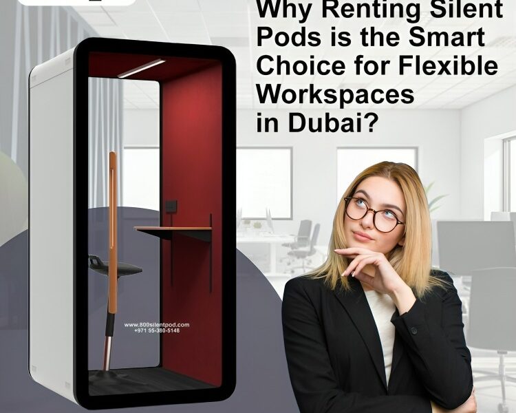 Discover cost-effective silent pod renting services in Dubai by SilentPod. Boost productivity with flexible, noise-free workspaces for your business.