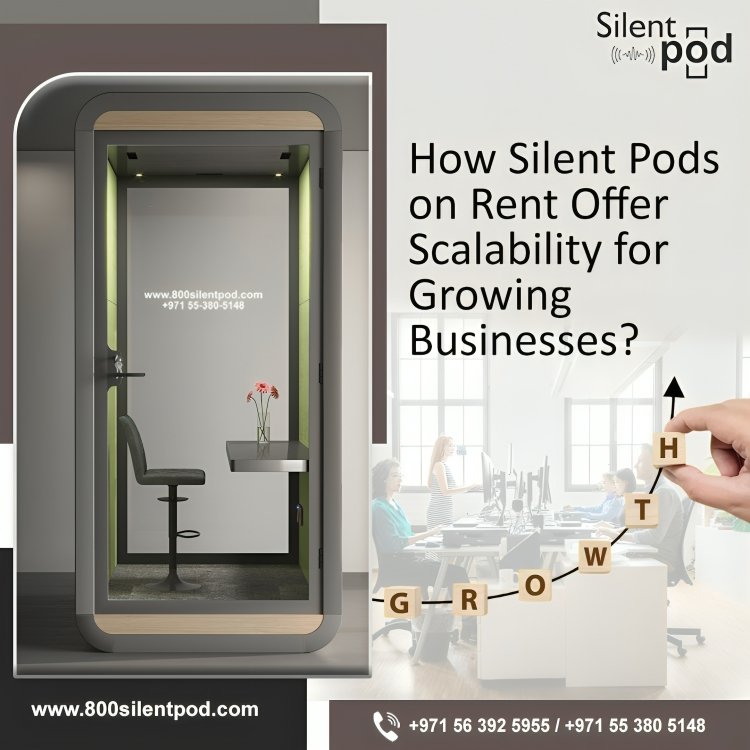 Scale your growing business with silent pods on rent. Flexible, cost-effective, and designed for privacy and productivity—ideal for businesses of all sizes.