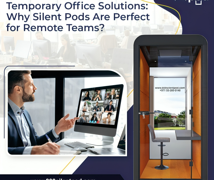 Discover why silent pods are the perfect temporary office solutions for remote teams in Dubai. Enjoy privacy, productivity, and flexible workspace options.