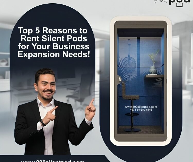 Enhance your business expansion with Soundproof Pods and Meeting Booths for rent in Dubai—ideal for private, quiet spaces that boost focus, productivity, and privacy.