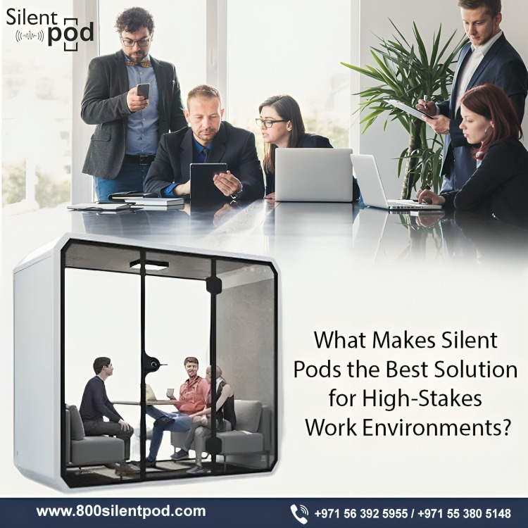 Discover why Silent Pods are the ultimate solution for high-stakes work environments, ensuring focus, privacy & productivity. Explore the benefits today!