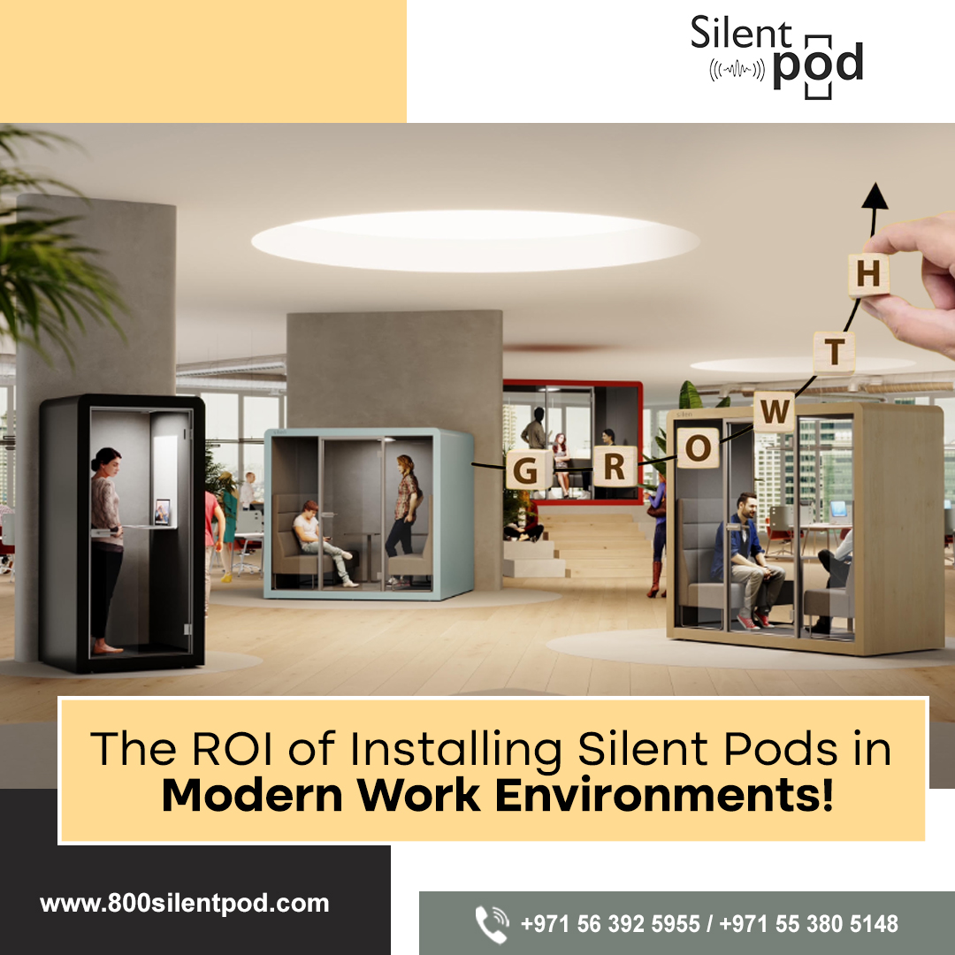 Discover the ROI of installing silent pods in modern offices. Learn how they boost productivity, save costs, and enhance work efficiency.