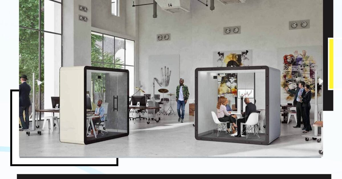 Discover why silent pods are a smart investment for open offices. Create calm, focused spaces that boost productivity and well-being. Learn more