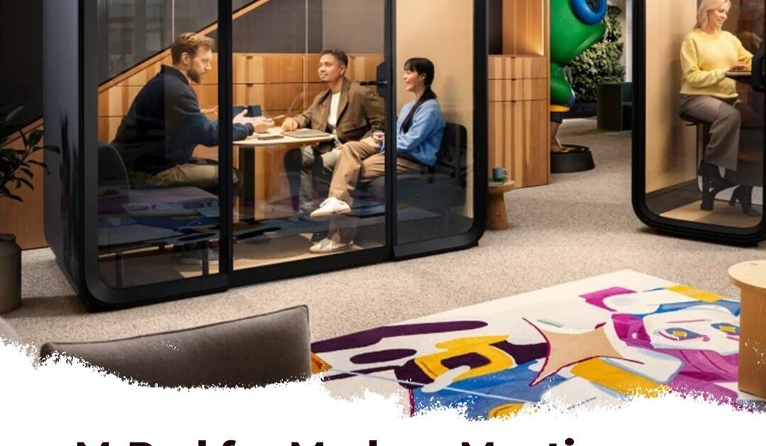 Discover how the M-Pod by 800 Silent Pod redefines modern meetings with soundproofing, sleek design, and comfort. The ideal solution for focus and collaboration.