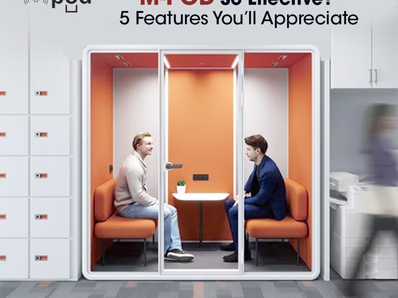 Discover the 5 standout features of the M-POD by the best M-POD manufacturing company in Dubai, designed for productivity, privacy, and modern workspaces.