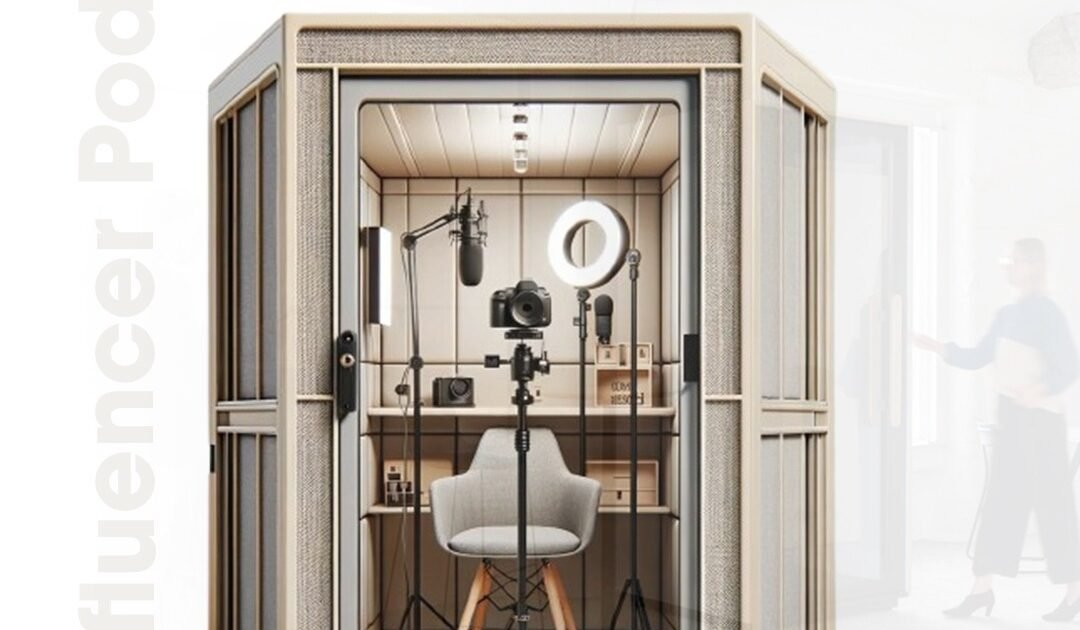 Discover why the Influencer Pod is a must-have for creators. Designed by the best influencer pod manufacturer in UAE, it ensures privacy, style & productivity.