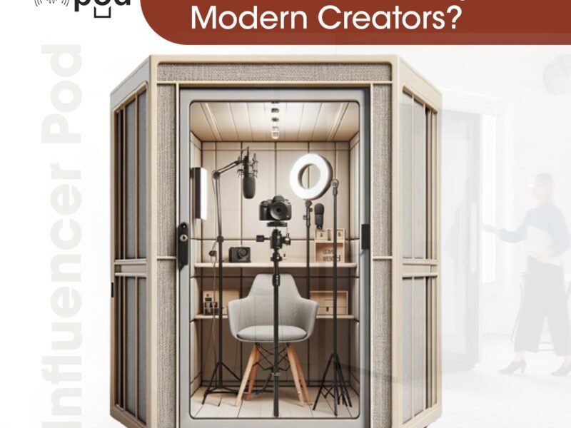 Discover why the Influencer Pod is a must-have for creators. Designed by the best influencer pod manufacturer in UAE, it ensures privacy, style & productivity.