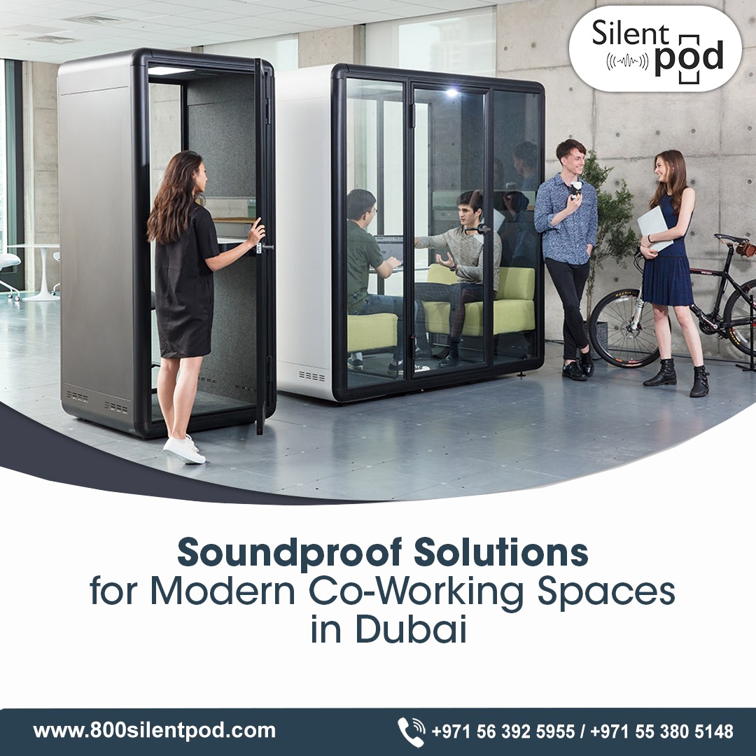 Discover how soundproof office pods in Dubai are transforming co-working spaces into quiet, productive, and modern work environments for professionals across the UAE.