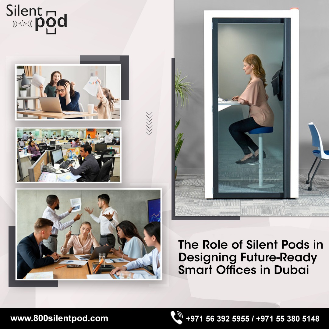 Discover how Silent Pods are shaping Dubai’s smart offices enhancing privacy, focus, and productivity while redefining modern workspace design.