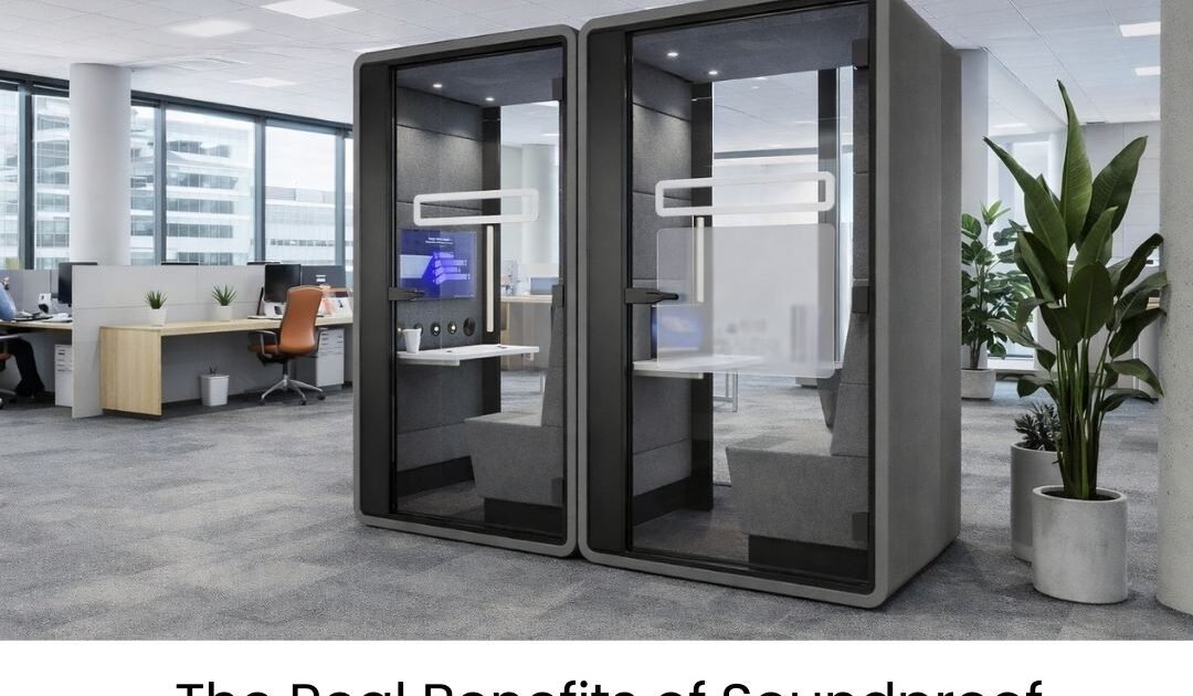 Soundproof phone pods help corporate floors achieve privacy focused work better productivity reduced noise distractions and a smarter more efficient modern office environment.