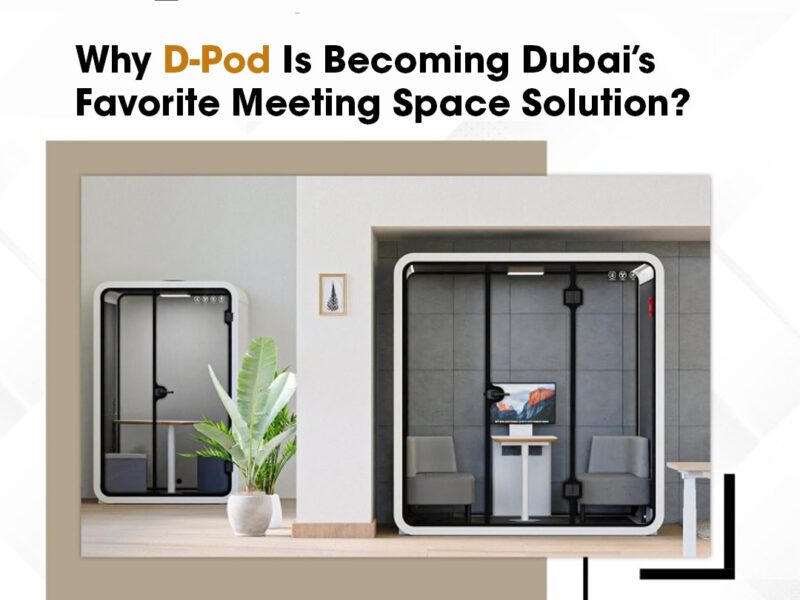 Dubai offices are choosing D-Pod meeting pods for private discussions, interviews, and virtual meetings—without permanent construction or space loss.