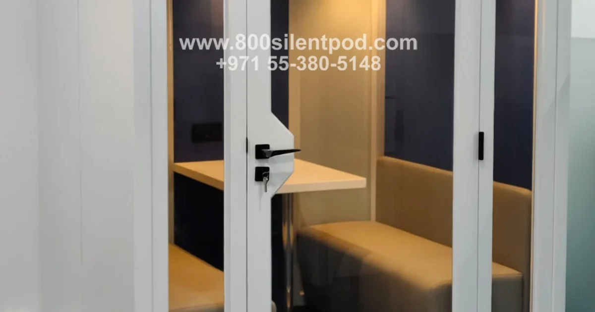 Privacy and productivity just got an upgrade at DIP with the installation of our M-POD (4-Person Meeting Pod). Designed to block out distractions and keep conversations private, this pod is the perfect solution for teams that need focus without compromising on style.
