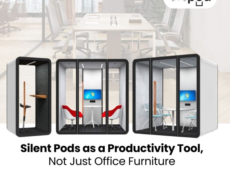 Discover how silent pods boost workplace productivity in UAE offices. Learn why soundproof office pods are more than furniture—they’re performance tools.