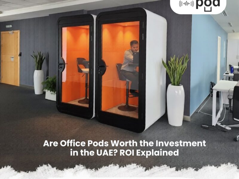 Office pods improve privacy and productivity in UAE offices. Upgrade your workspace with soundproof office pods in Dubai from the best silent pod manufacturer and supplier in UAE.