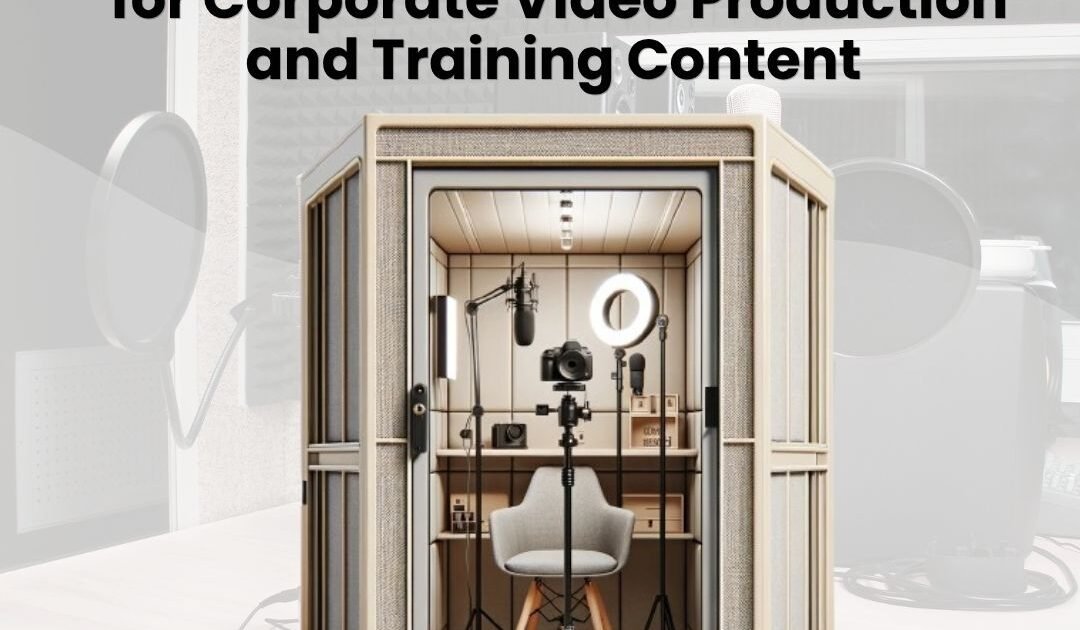 Create professional training videos, podcasts, and corporate content with soundproof Influencer Pods in Dubai and UAE by 800SilentPod.