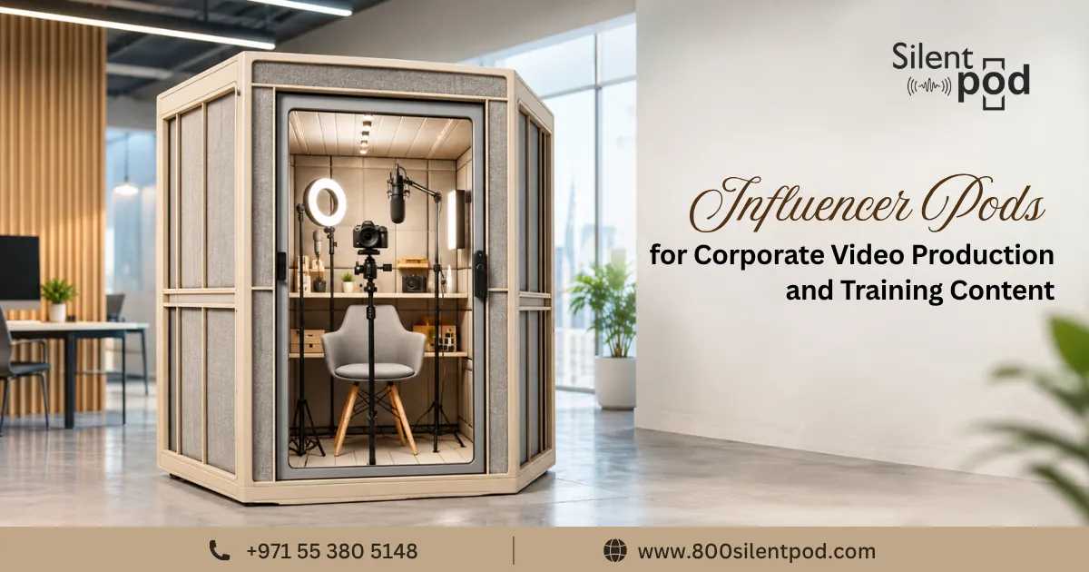 Influencer Pods for Corporate Video Production and Training Content
