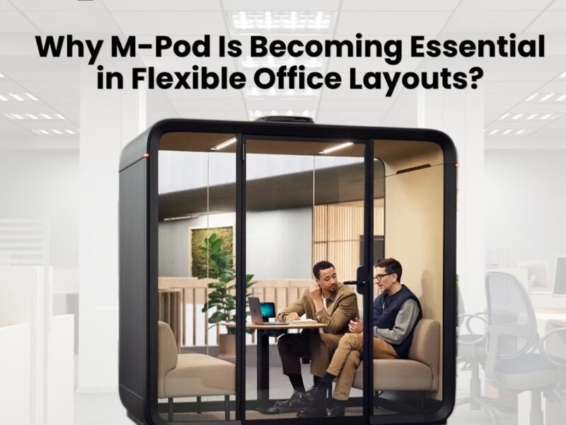 Discover why M Pod is transforming flexible office layouts in Dubai and UAE with private, soundproof meeting spaces by 800SilentPod.