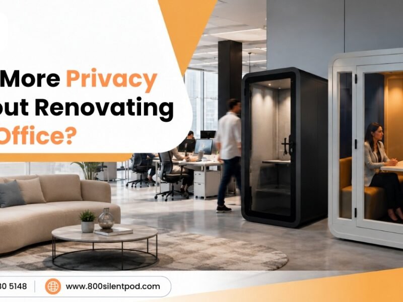 Soundproof Office Pods Dubai