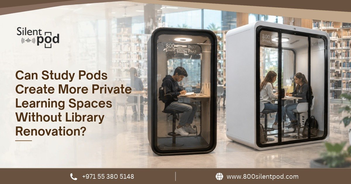 Study Pods for Libraries in Dubai